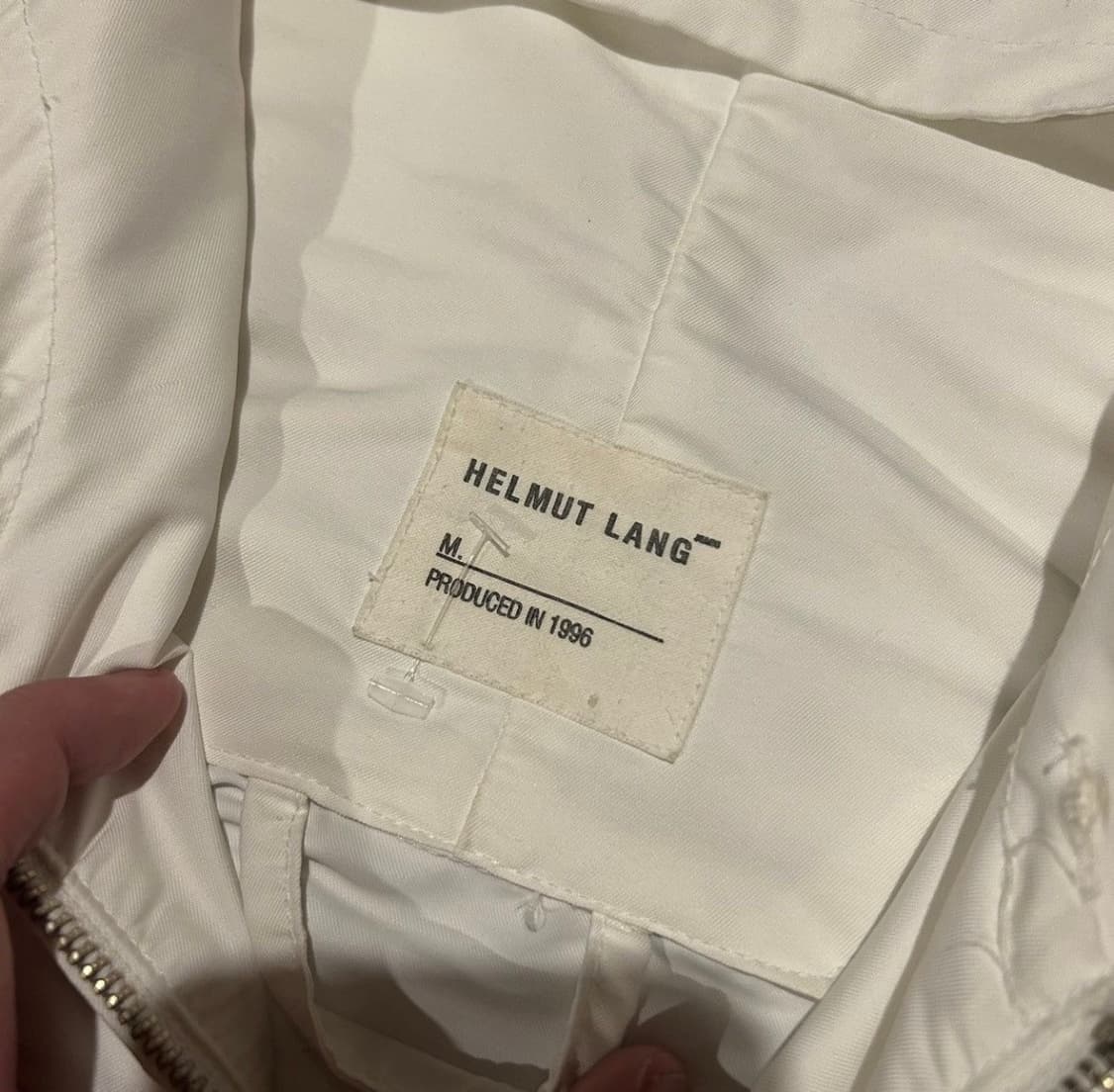 1996 helmut lang smock jacket white 상품이미지4