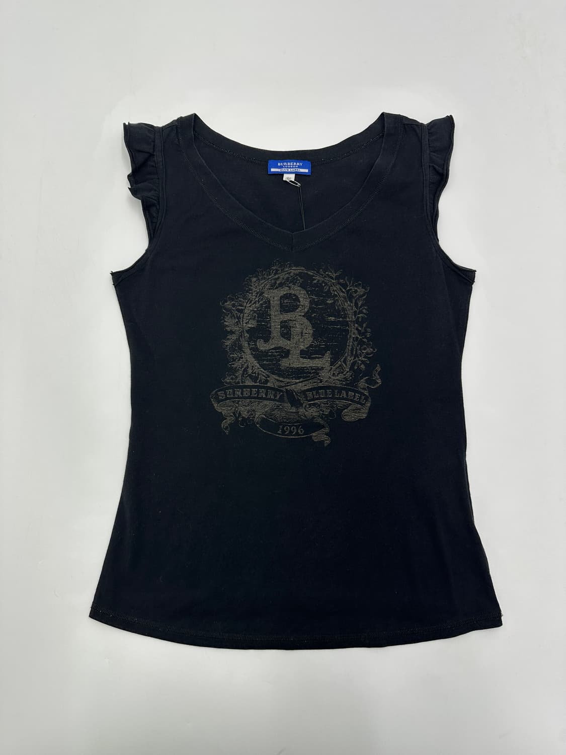 버버리 블루라벨 여성 프릴 슬리브리스 상품이미지1