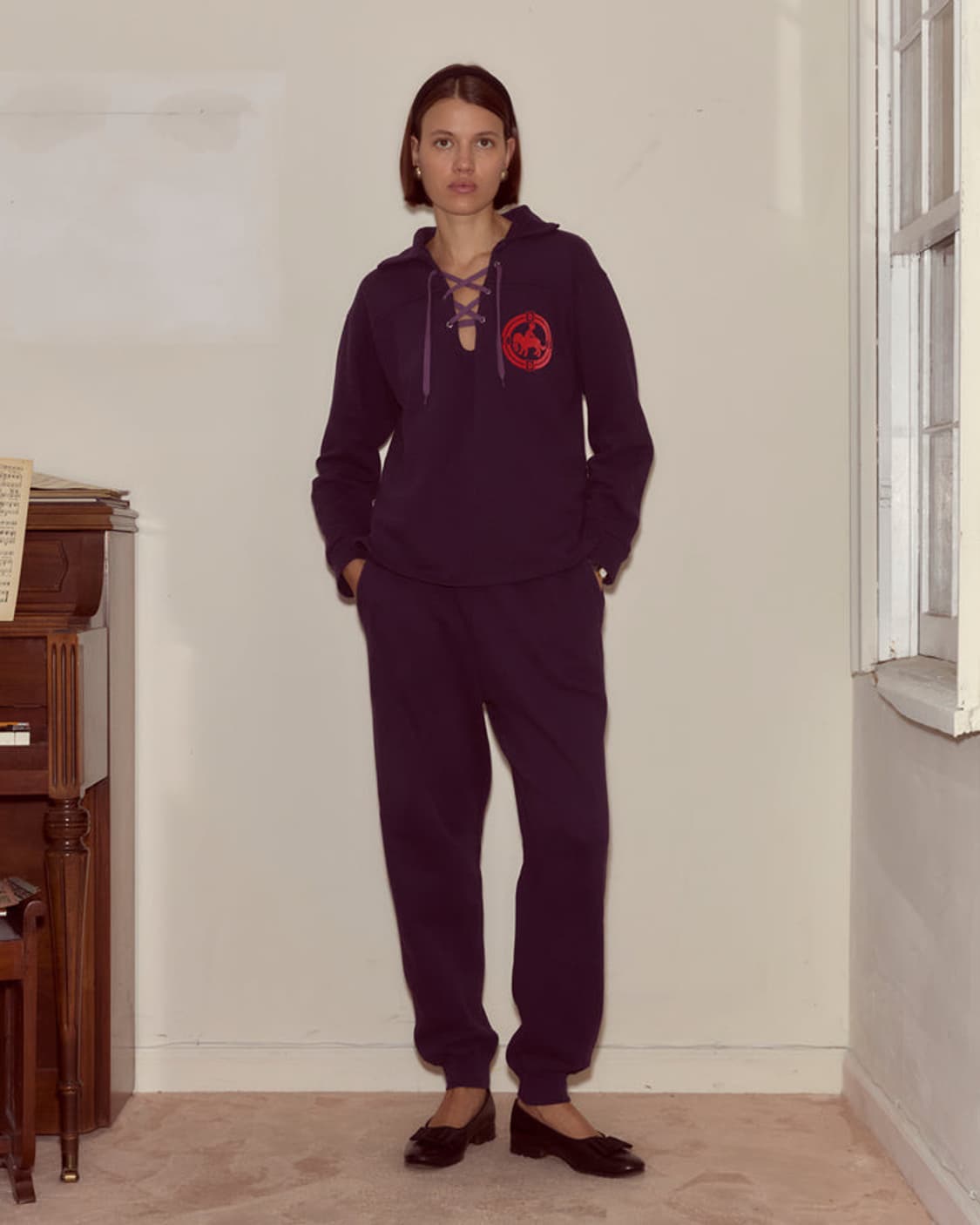 [S,M]보디 BODE Pet Pullover 폴로 롱 슬리브리스 탑 상품이미지2