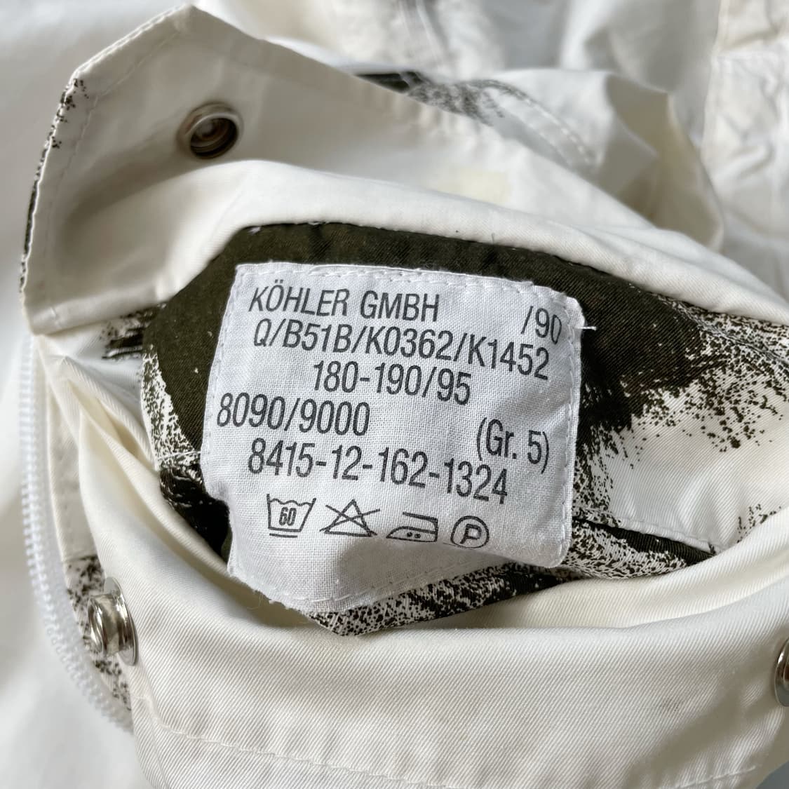 Made In Germany Bundeswehr Snow Camo Set 상품이미지6