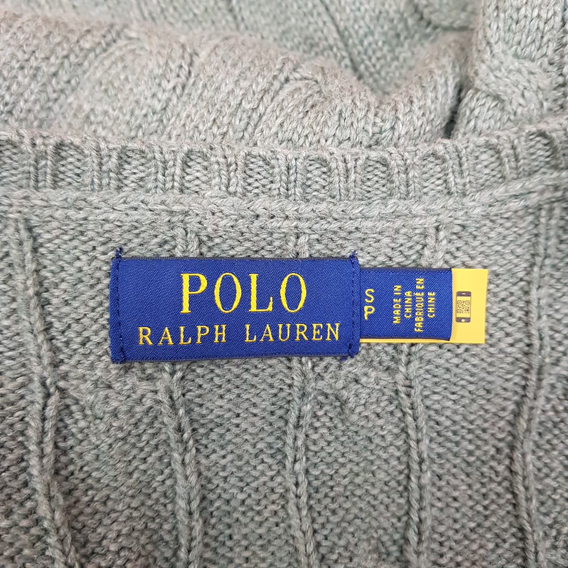 폴로 랄프로렌 케이블 니트 베스트 S사이즈 상품이미지5