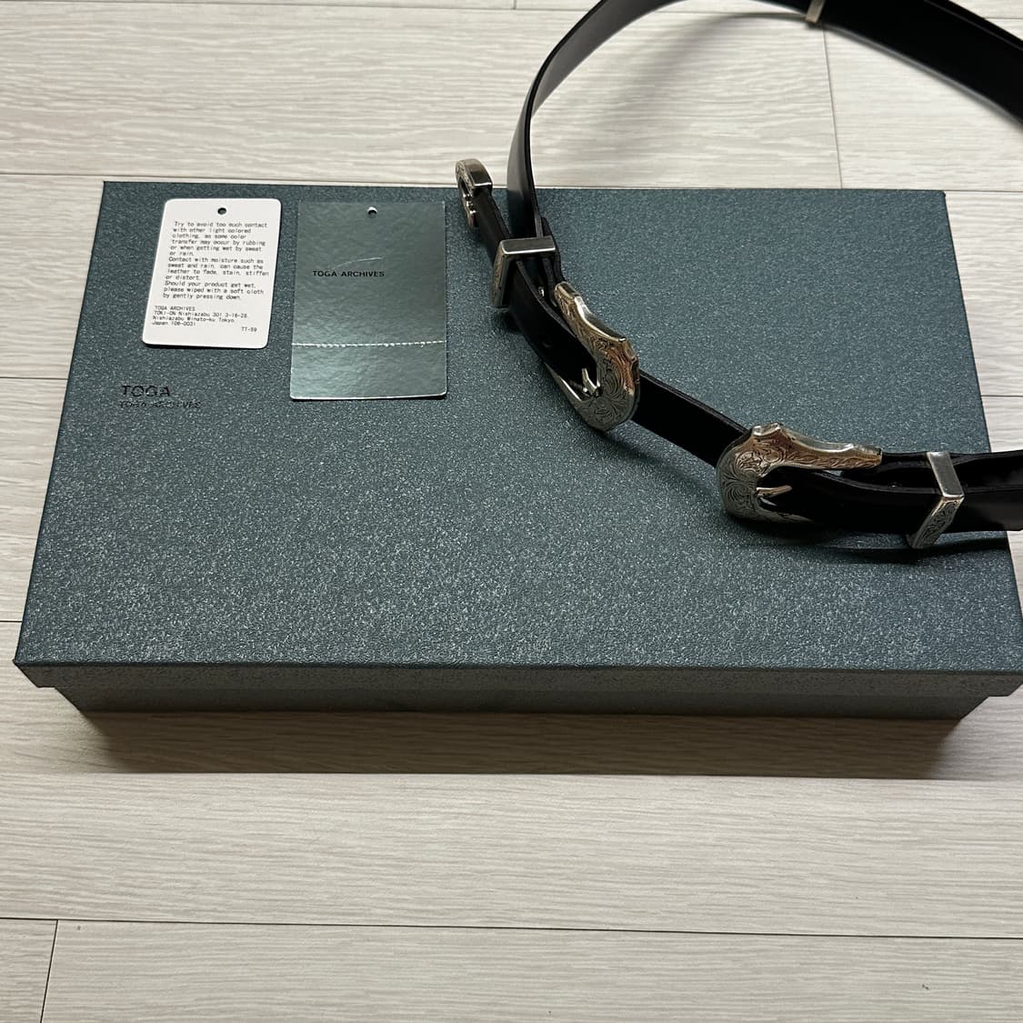 토가 아카이브 더블 버클 벨트 상품이미지2