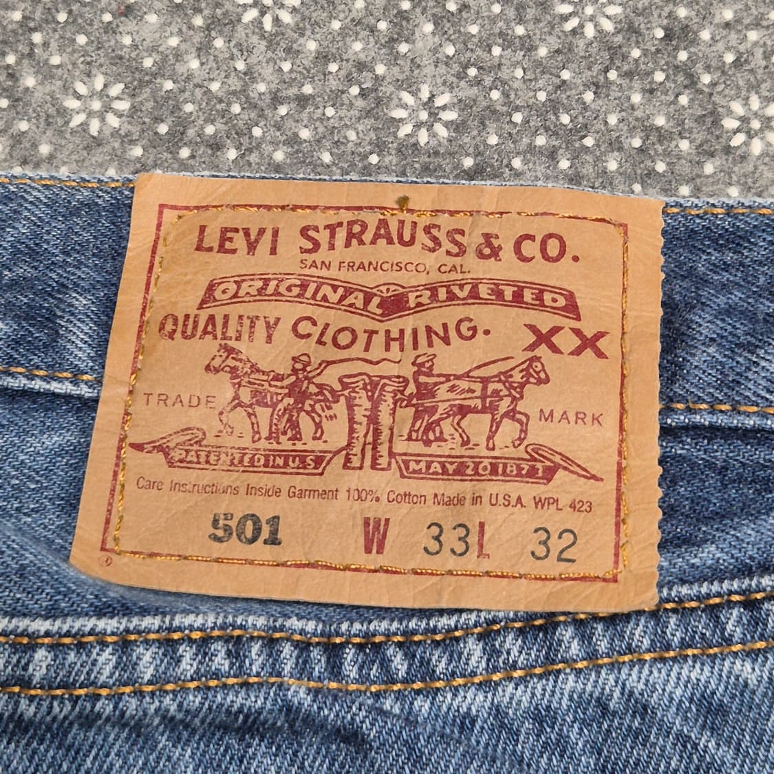 [33]90s US Made 리바이스501 -395 상품이미지3