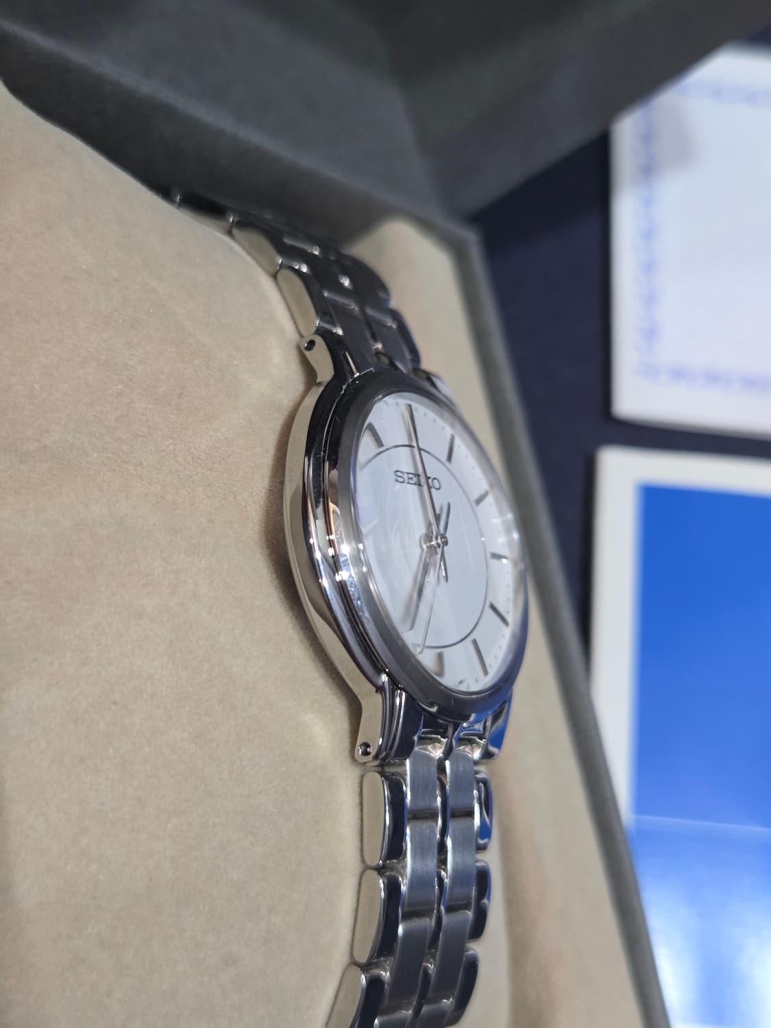 10s 세이코 정품 드레스 워치 SCDP025 (풀박스) 상품이미지4
