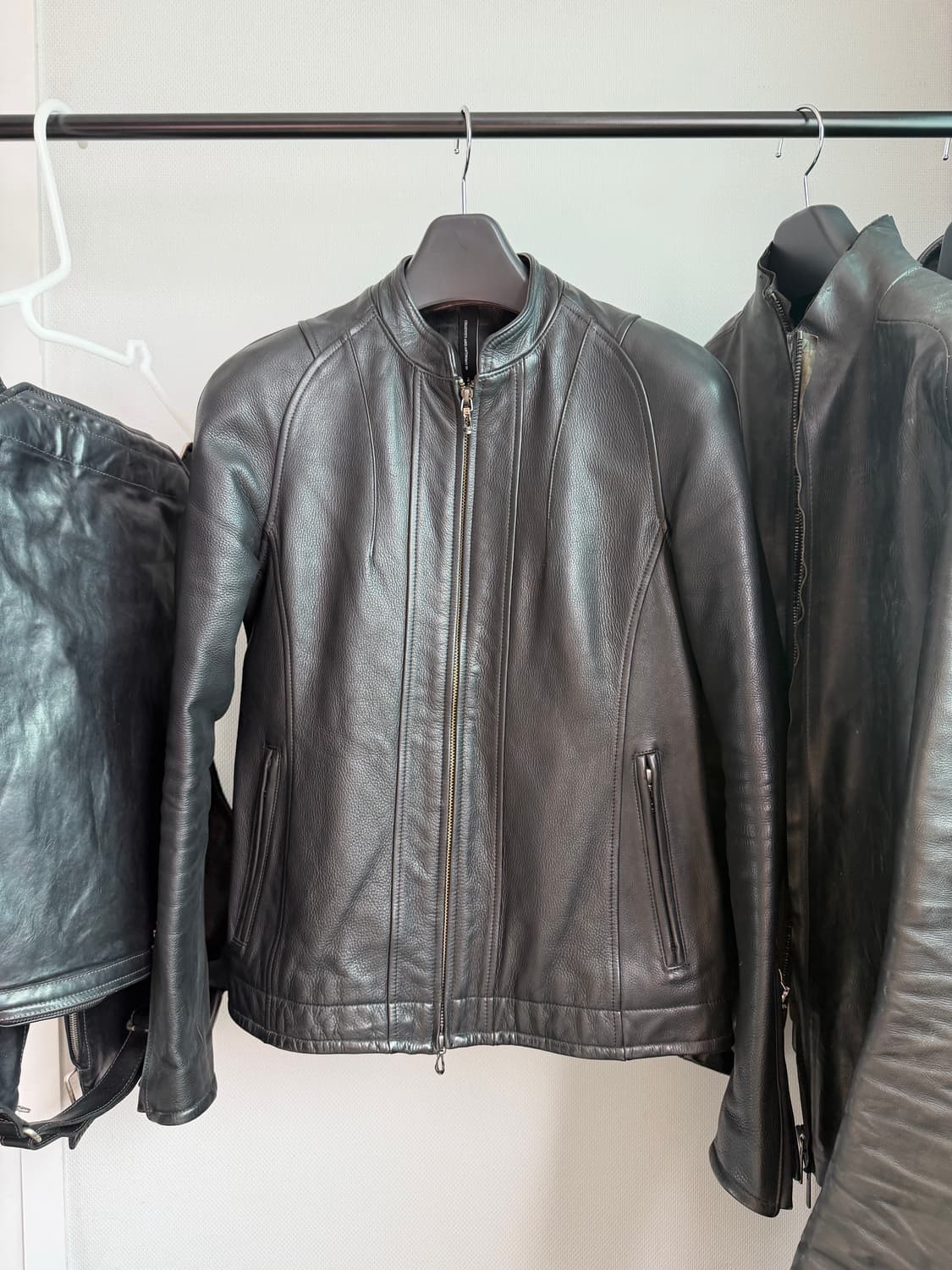 SRIVER Cow skin leather jacket 상품이미지1