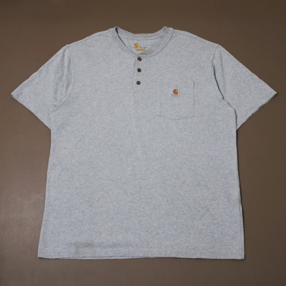 Carhartt 칼하트 헨리넥 그레이 반팔 P399 상품이미지1