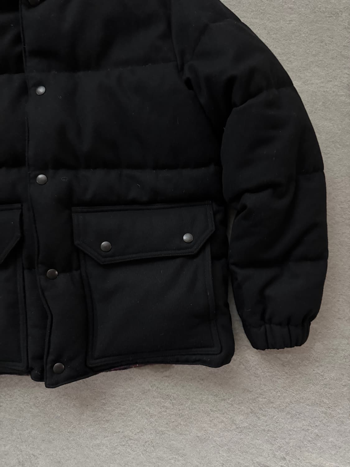 꼼데가르송 옴므 체크패턴 푸퍼자켓 상품이미지7