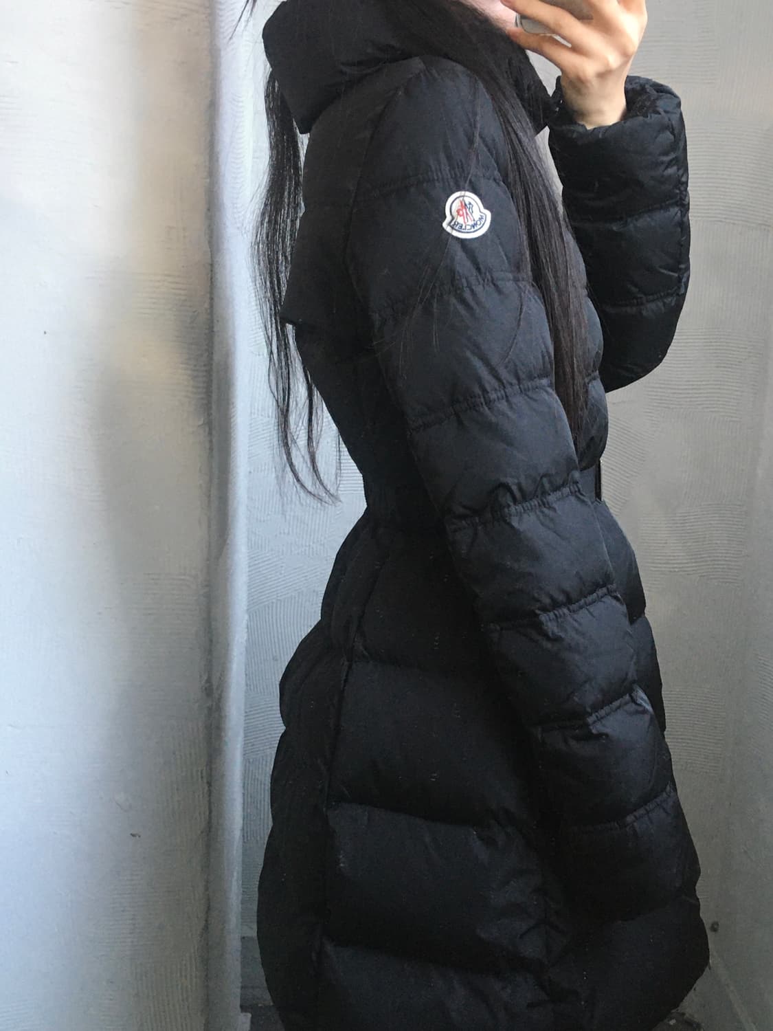 MONCLER 몽클레르 퓨어구스다운 벨티드 우먼 패딩코트 상품이미지5