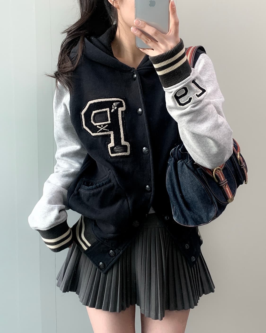 폴로 P 로고 후드 자켓 상품이미지1