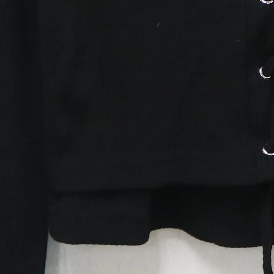 블랙 발레코어 긴팔 티셔츠 61161 상품이미지4