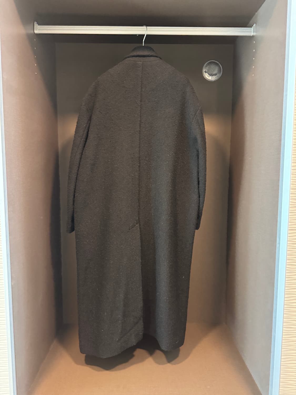 이자벨마랑 Ojima 코트 블랙 (부클 원단) 오버핏 XS 상품이미지9