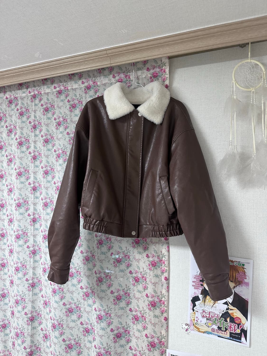 양털 카라 무스탕 자켓 상품이미지1