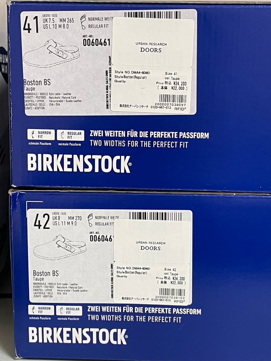 버켄스탁 보스턴 소프트 풋베드 토프 - 레귤러 상품이미지10