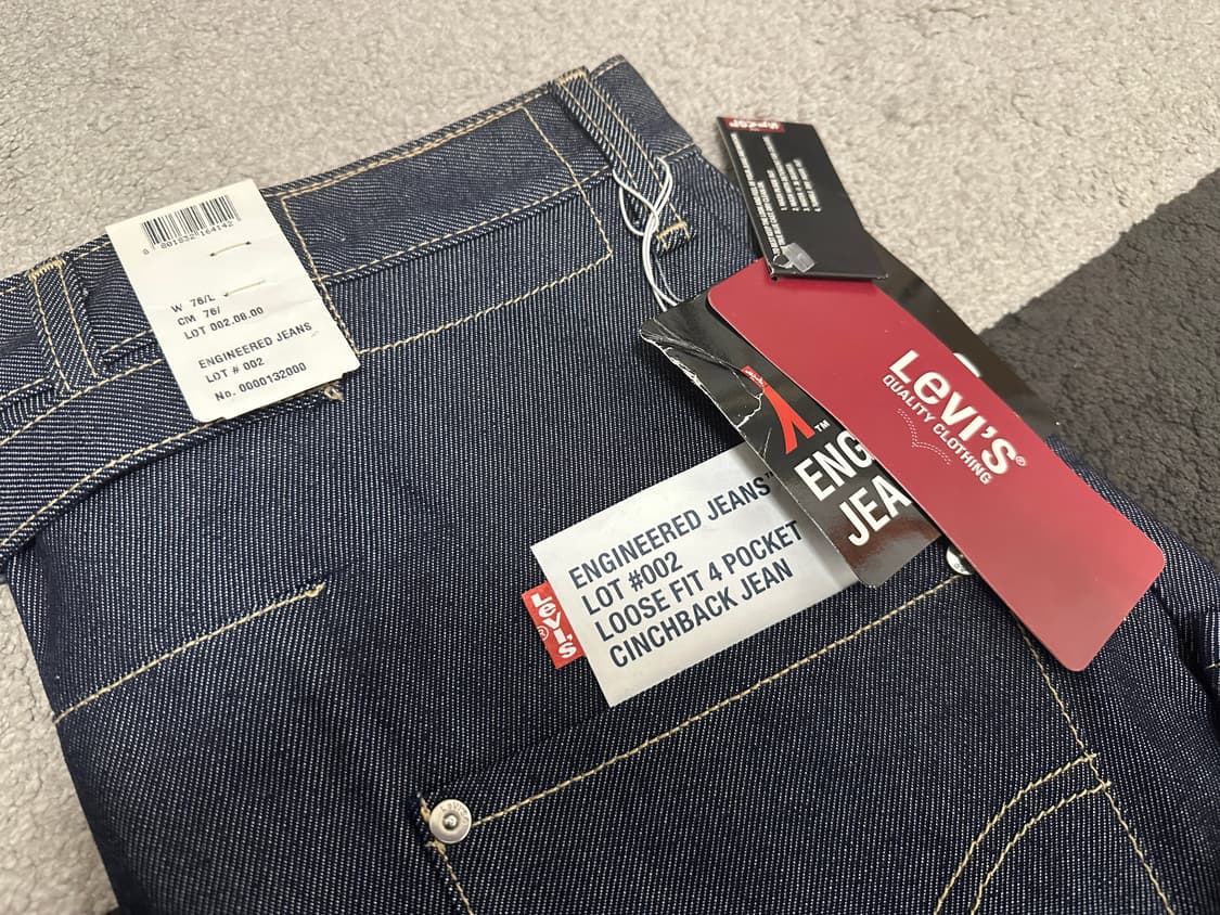 [데드스탁] 리바이스 엔지니어드진 30 신치백 새상품 상품이미지4