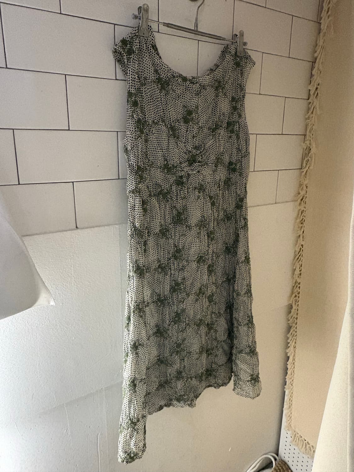 Dot seersucker Dress 원피스 상품이미지1