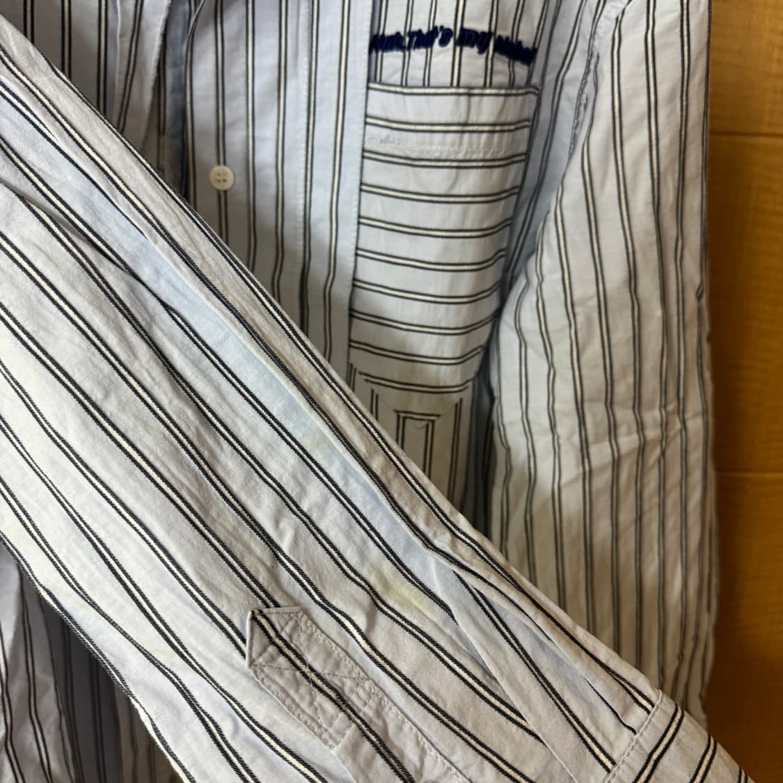 55 한섬 보브 스트라이프 셔츠 상품이미지4