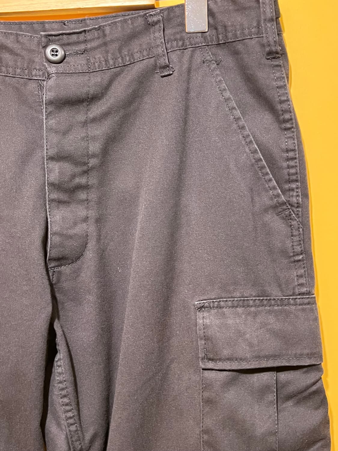 [34] 민간 밀리터리 카고 팬츠 밀스펙 블랙 상품이미지2