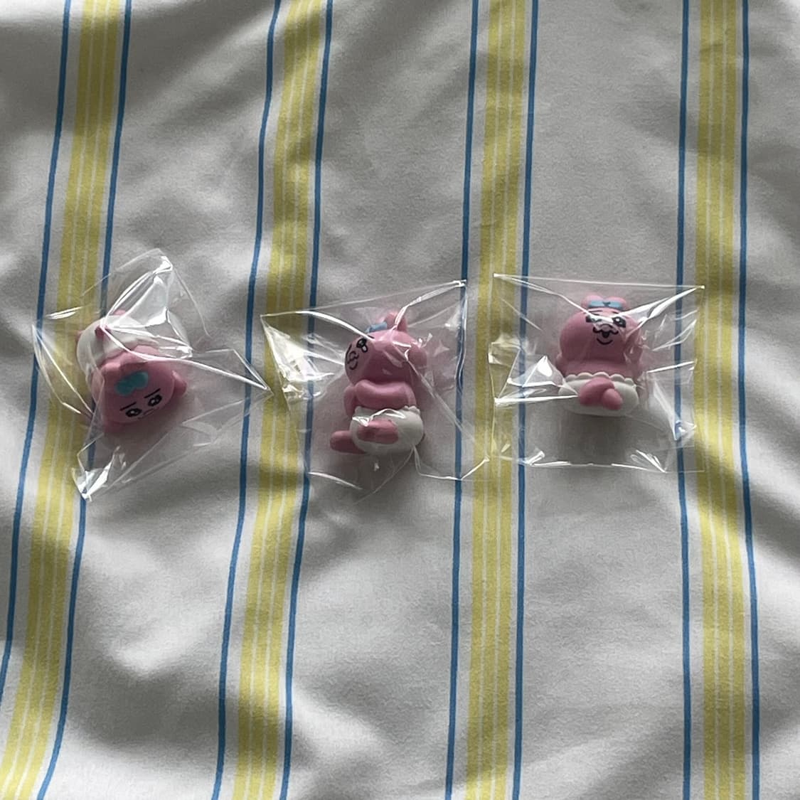 빤쮸토끼 미니피규어 3종세트 상품이미지1