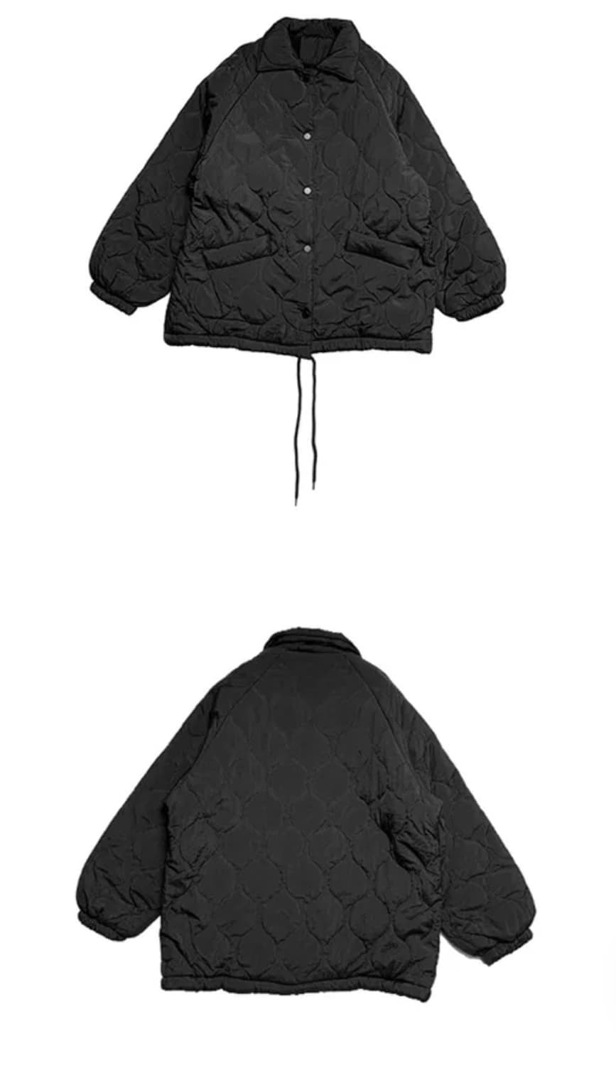 애니원모어 퀄팅 퍼 패딩 상품이미지1