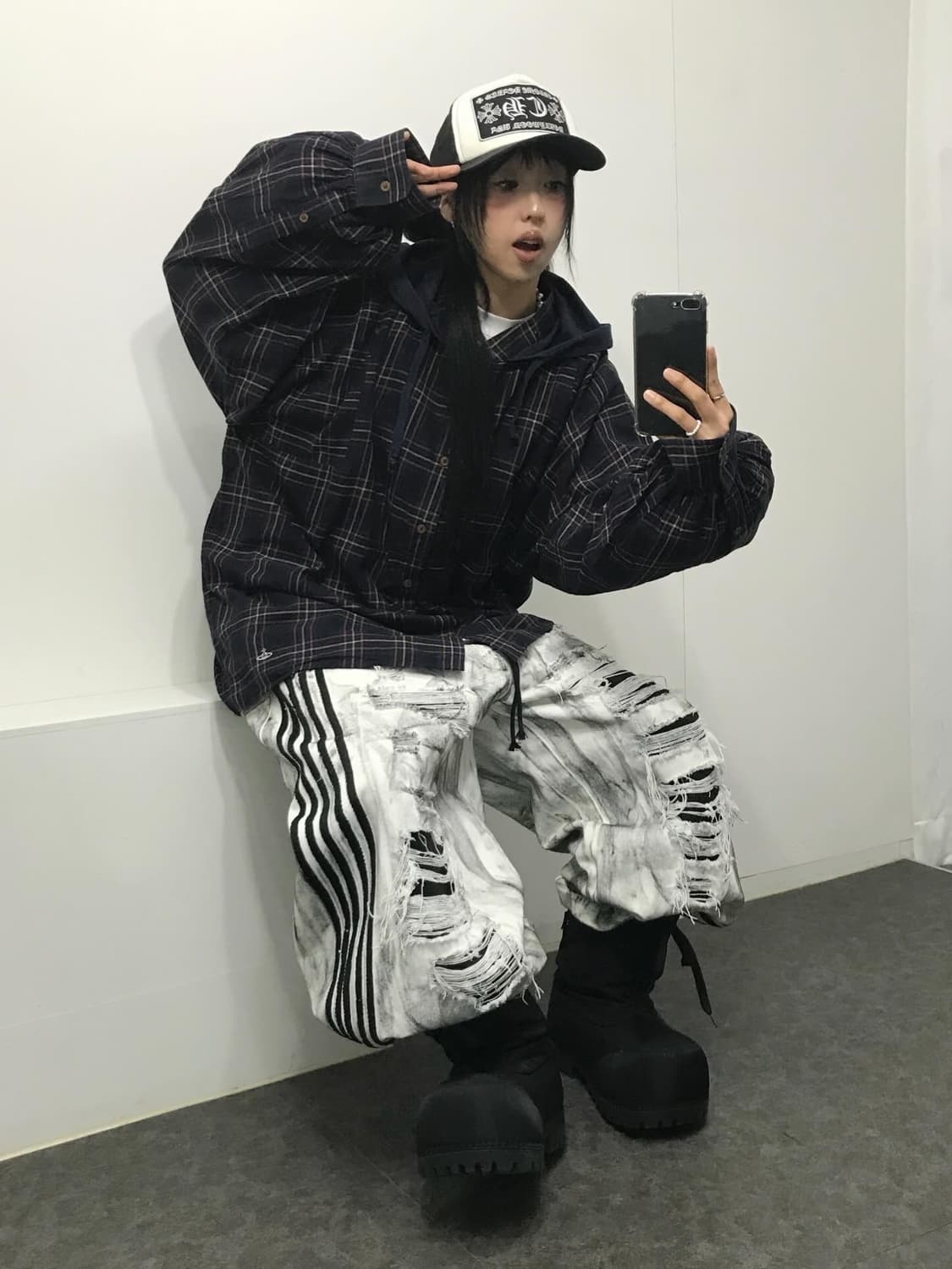 Vivienne Westwood ORB Big Hooded Shirt 상품이미지5