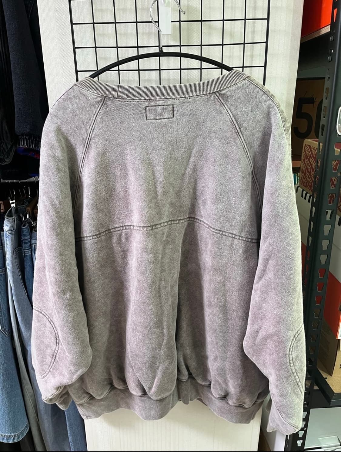 L)카브엠트 오버다이 크루넥 상품이미지2