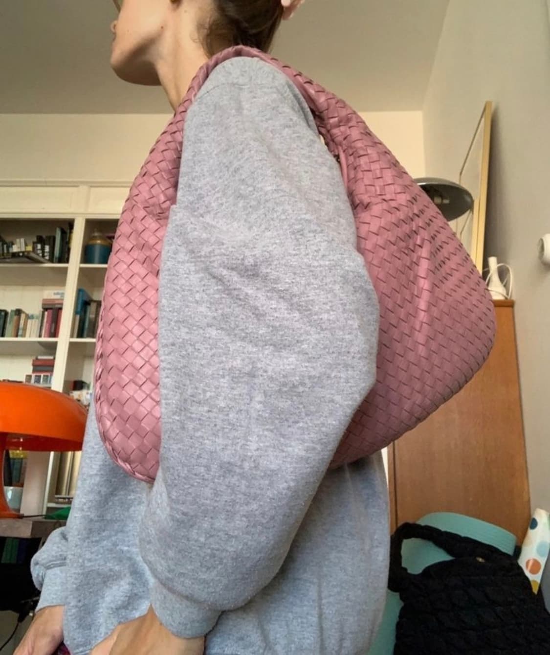 [A+ 정품] 보테가베네타 호보백 스몰 인디핑크 상품이미지10