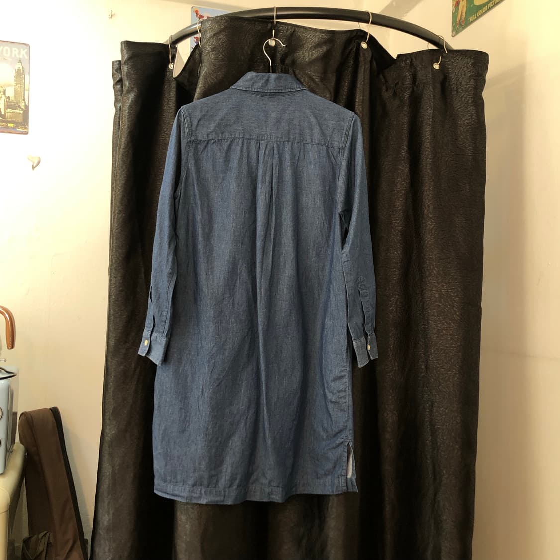 Vintage 💿 Know denim shirt op 상품이미지4