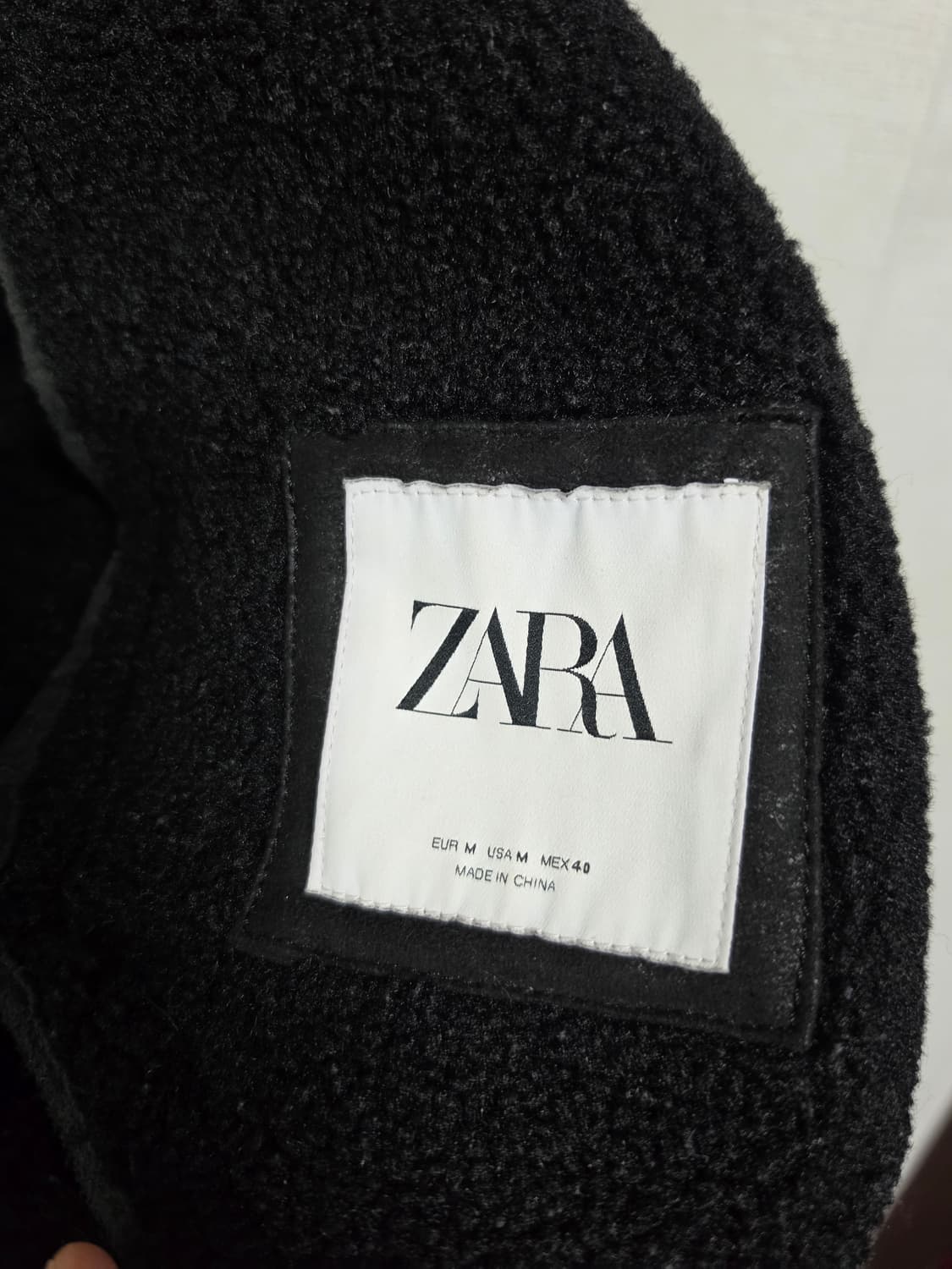 자라 스웨이드 무스탕 M 상품이미지2