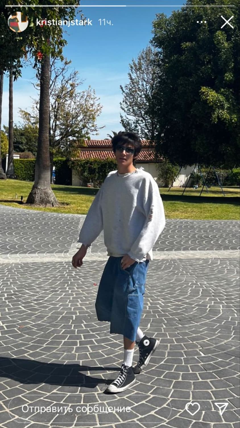 빈티지 블랭크 스웻셔츠 라이트그레이 상품이미지2