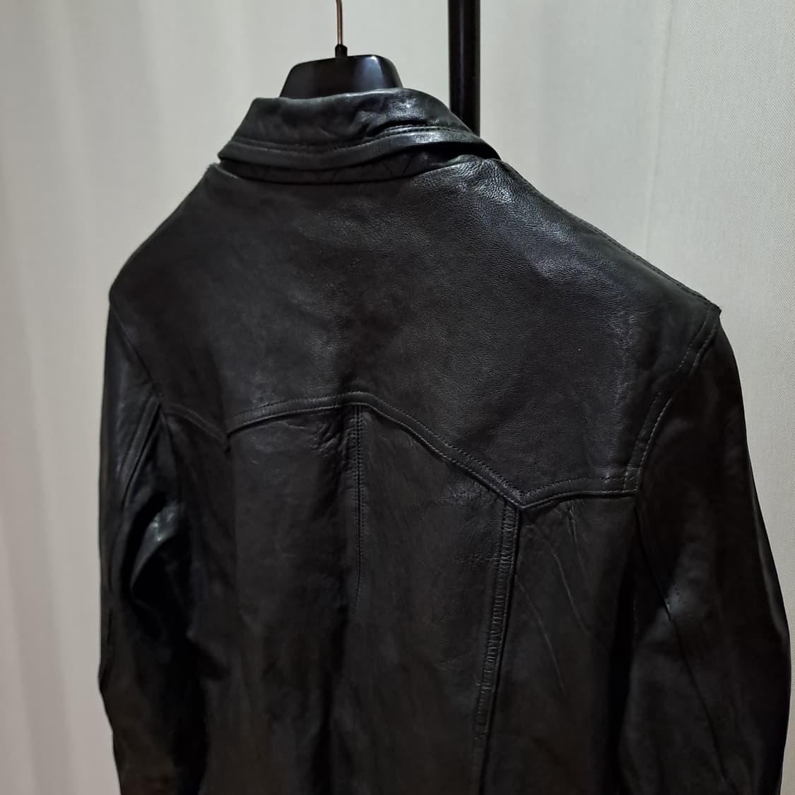 (택포) 이태리 양가죽 트러커 자켓 46 B270 상품이미지5