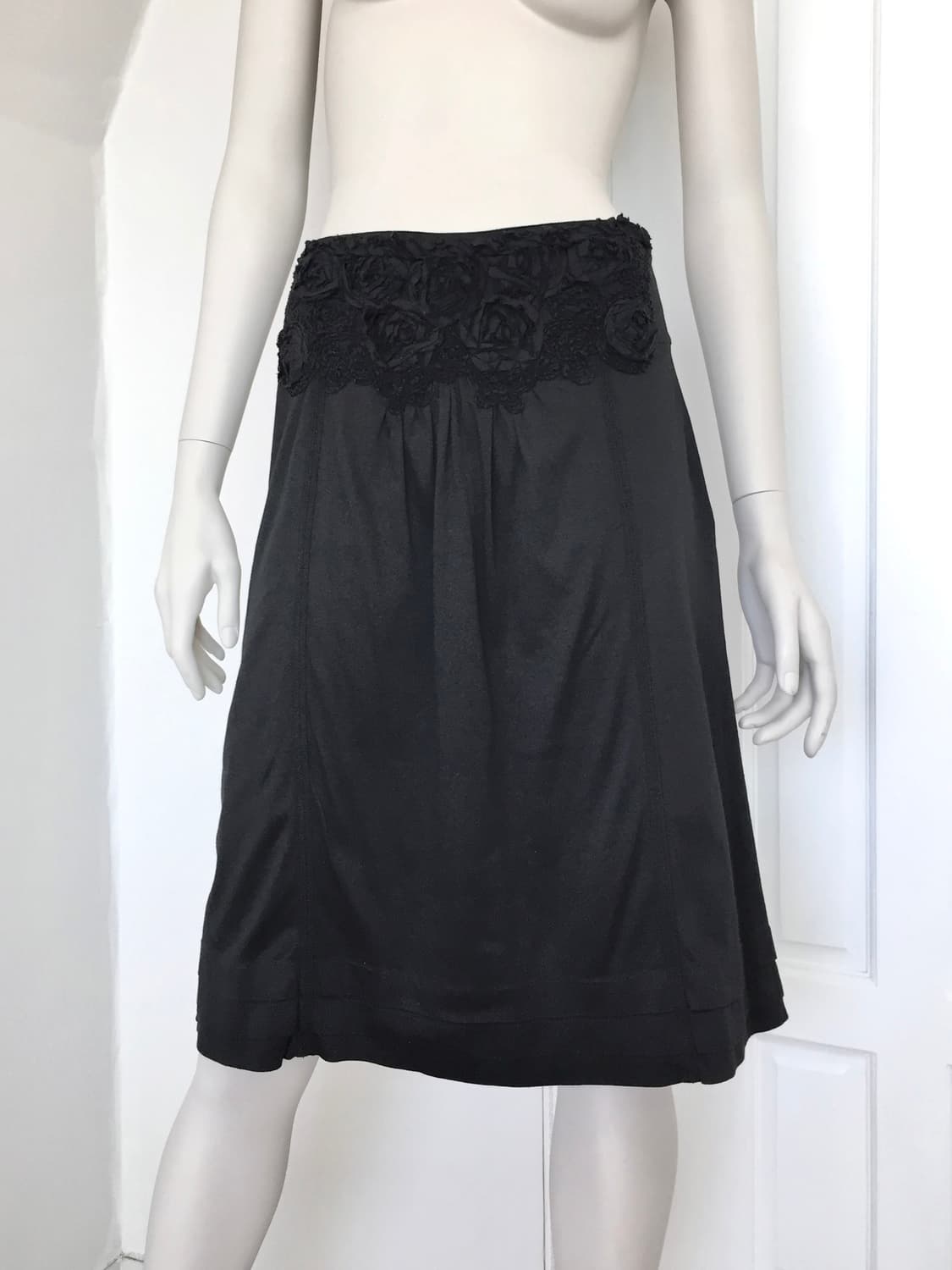 Japan Mini Corsage Appliqué Skirt 상품이미지1