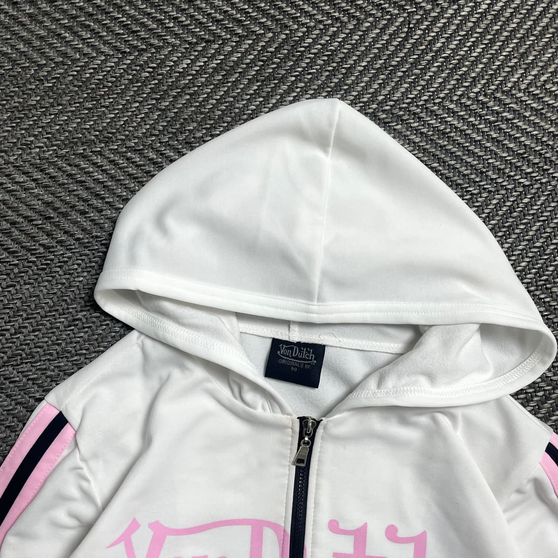 Von dutch 본더치 y2K 올드스쿨 트랙 후드집업o 6026 상품이미지5