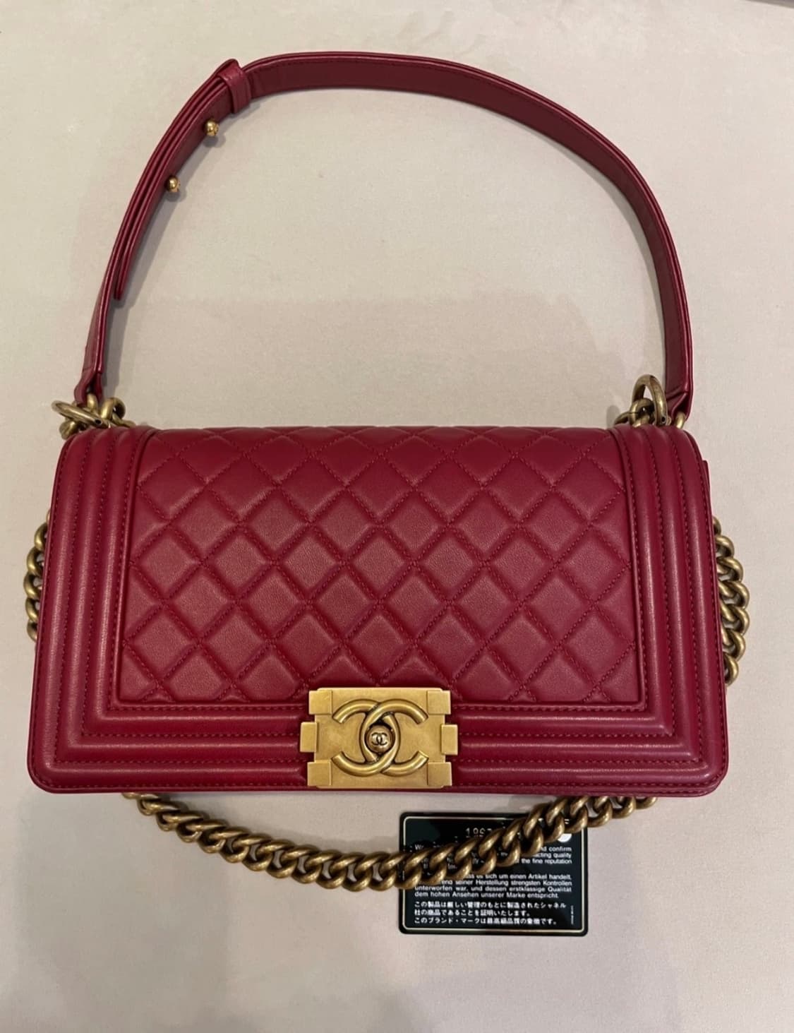 샤넬 보이백 미듐 상품이미지1