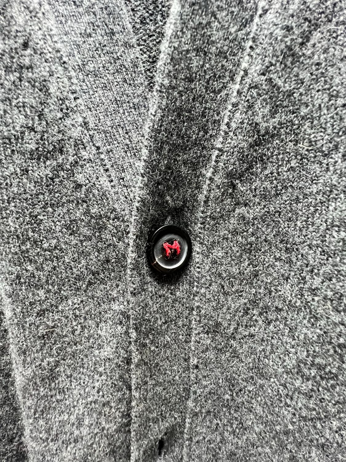 정품 메종 마르지엘라 캐시미어 가디건 그레이 M 상품이미지2