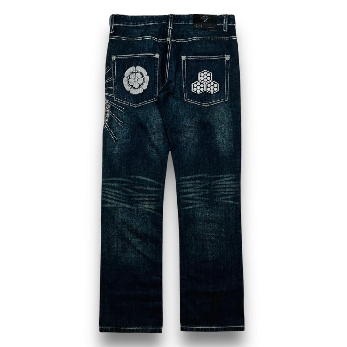 어비스 천수관음 자수 오리엔탈 데드스탁 데님 팬츠 상품이미지3