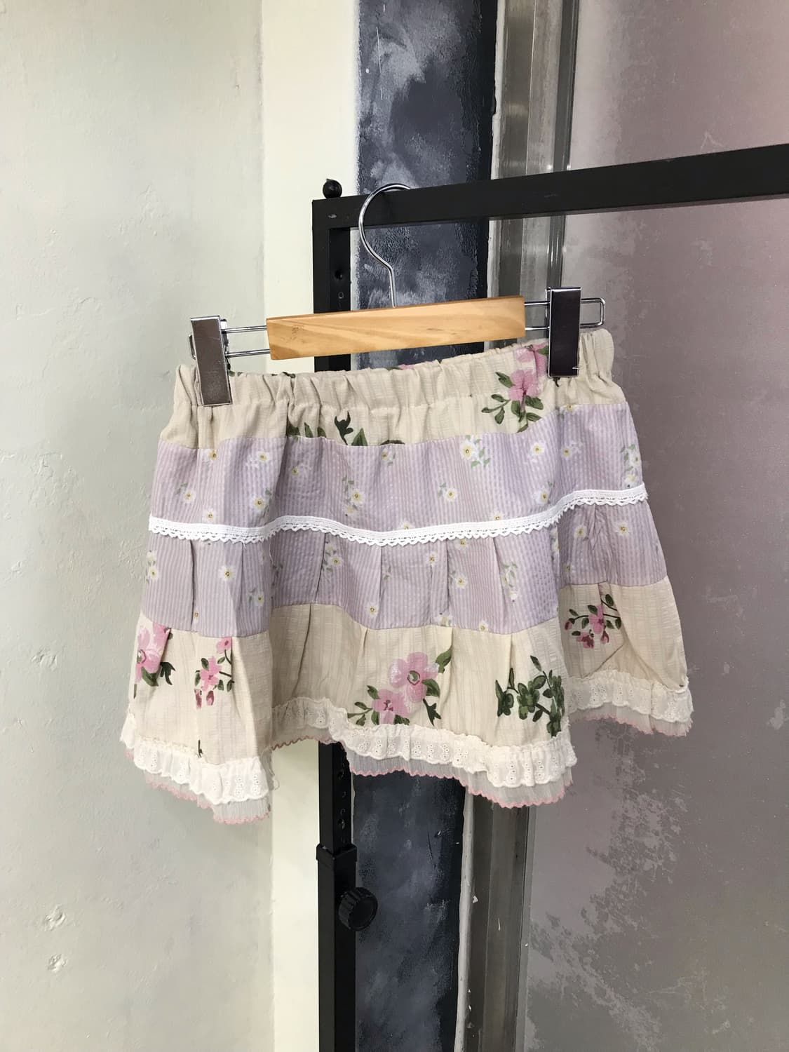 쥬시꾸뛰르 후드집업 카키 도트 하구미 코디세트 상품이미지10