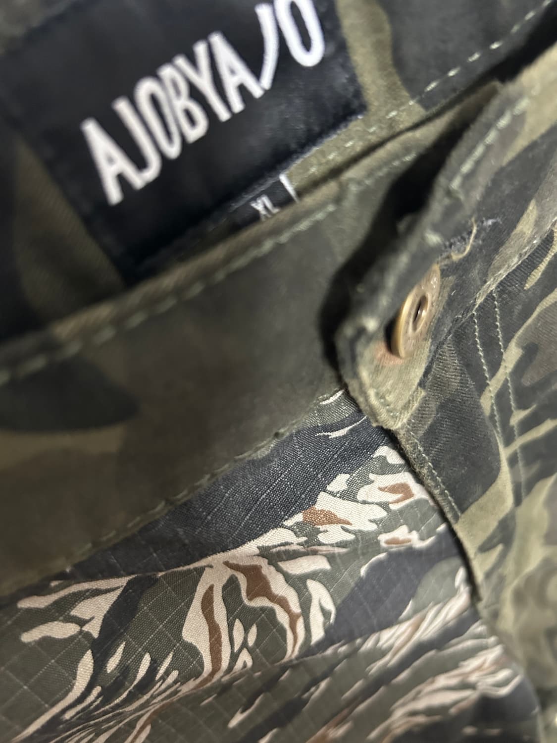 Pattern Mixed Pants [KHAKI] XL사이즈 상품이미지3