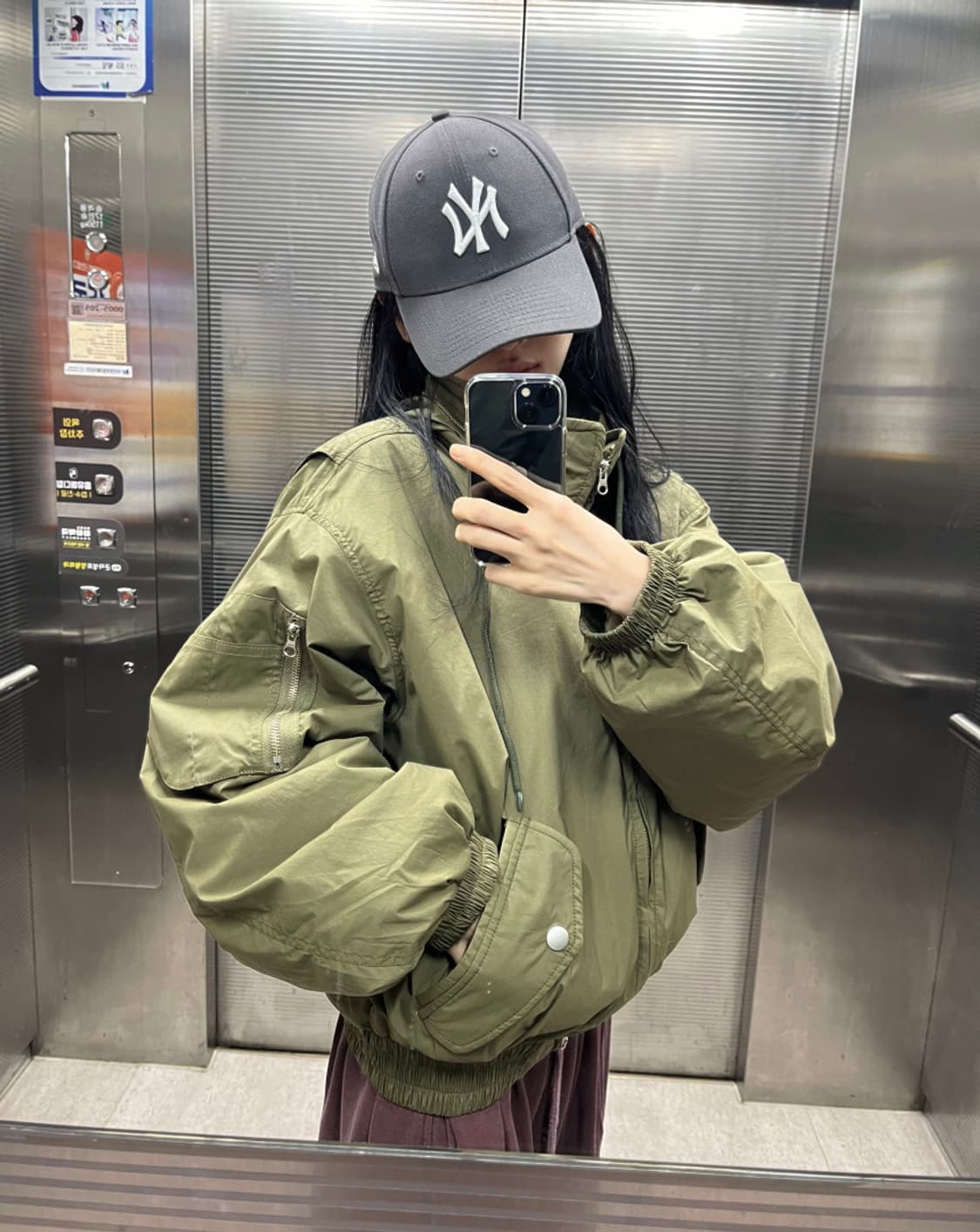 데이도어 크루 항공 패딩 점퍼 상품이미지1