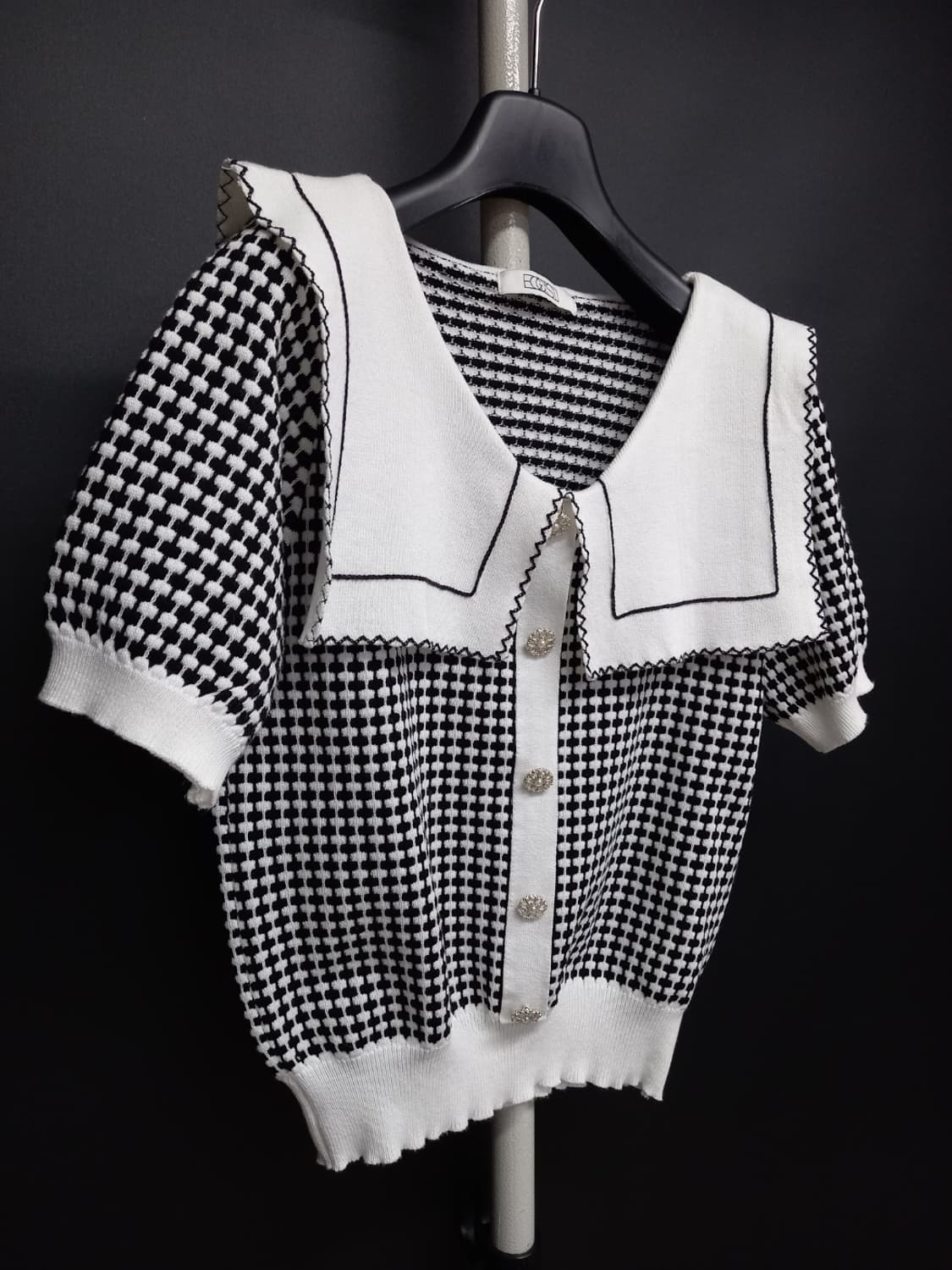 에고이스트 춘하 숏 니트블라우스 F 33-55 상품이미지4