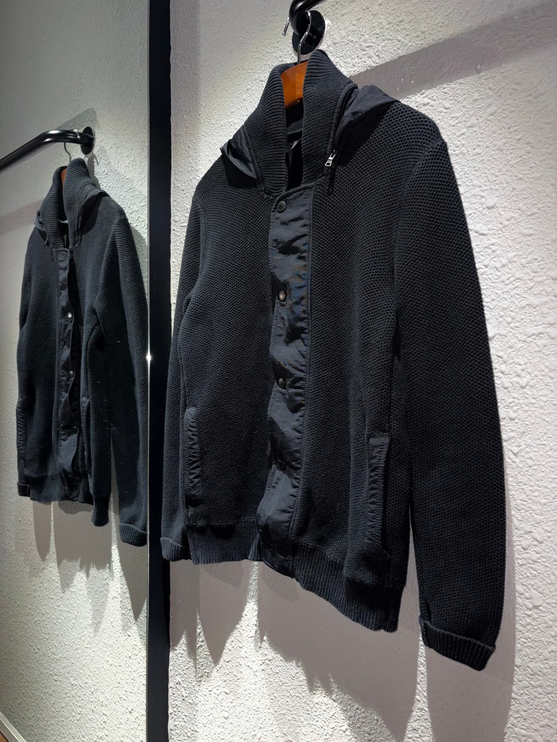 아르마니 익스체인지 니트집업 상품이미지1