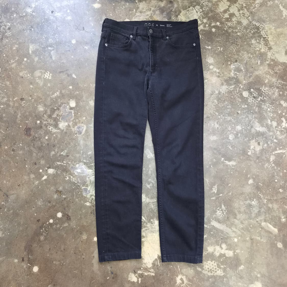 30) COS 코스 흑청 청바지 데님팬츠 블랙진 상품이미지3