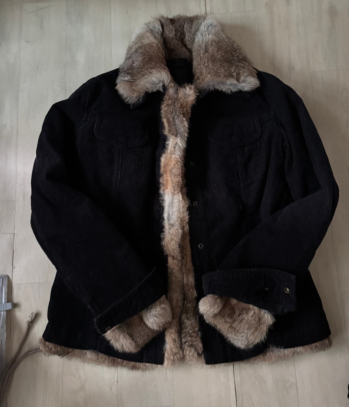 빈티지 퍼 자켓 갸루 펑크 상품이미지1