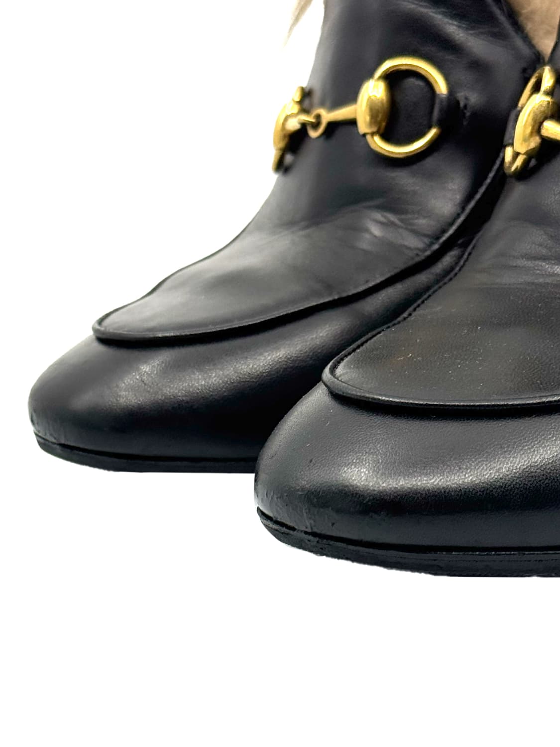 Gucci Horsebit Fur Mules/ 37 상품이미지8