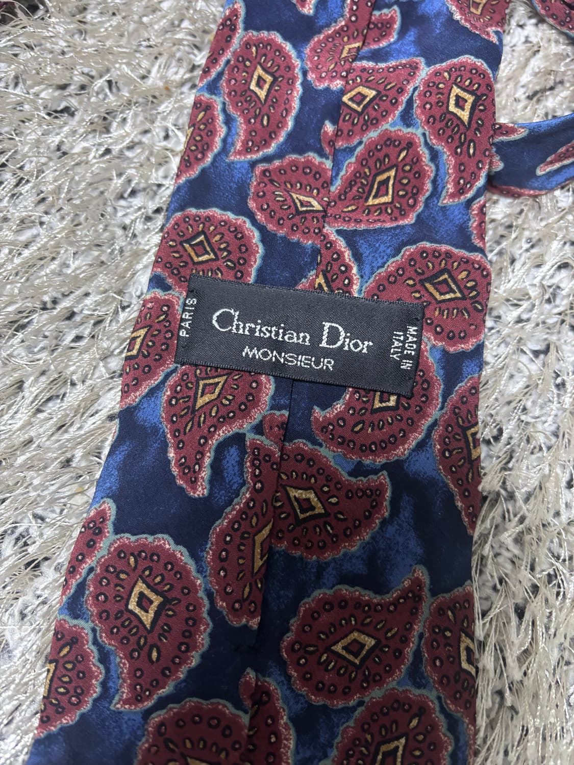 이태리제 디올 100프로 실크 넥타이 상품이미지3