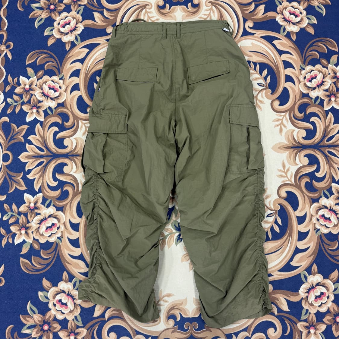 (L)엑스톤즈 XTONZ 우븐 카고셔링팬츠(카키) 상품이미지6