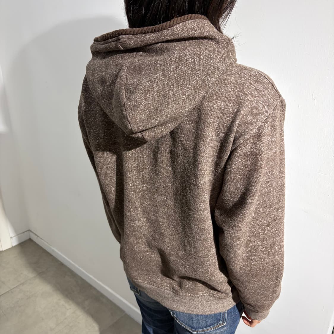 Confirm 갈색 단추 후드집업  상품이미지5