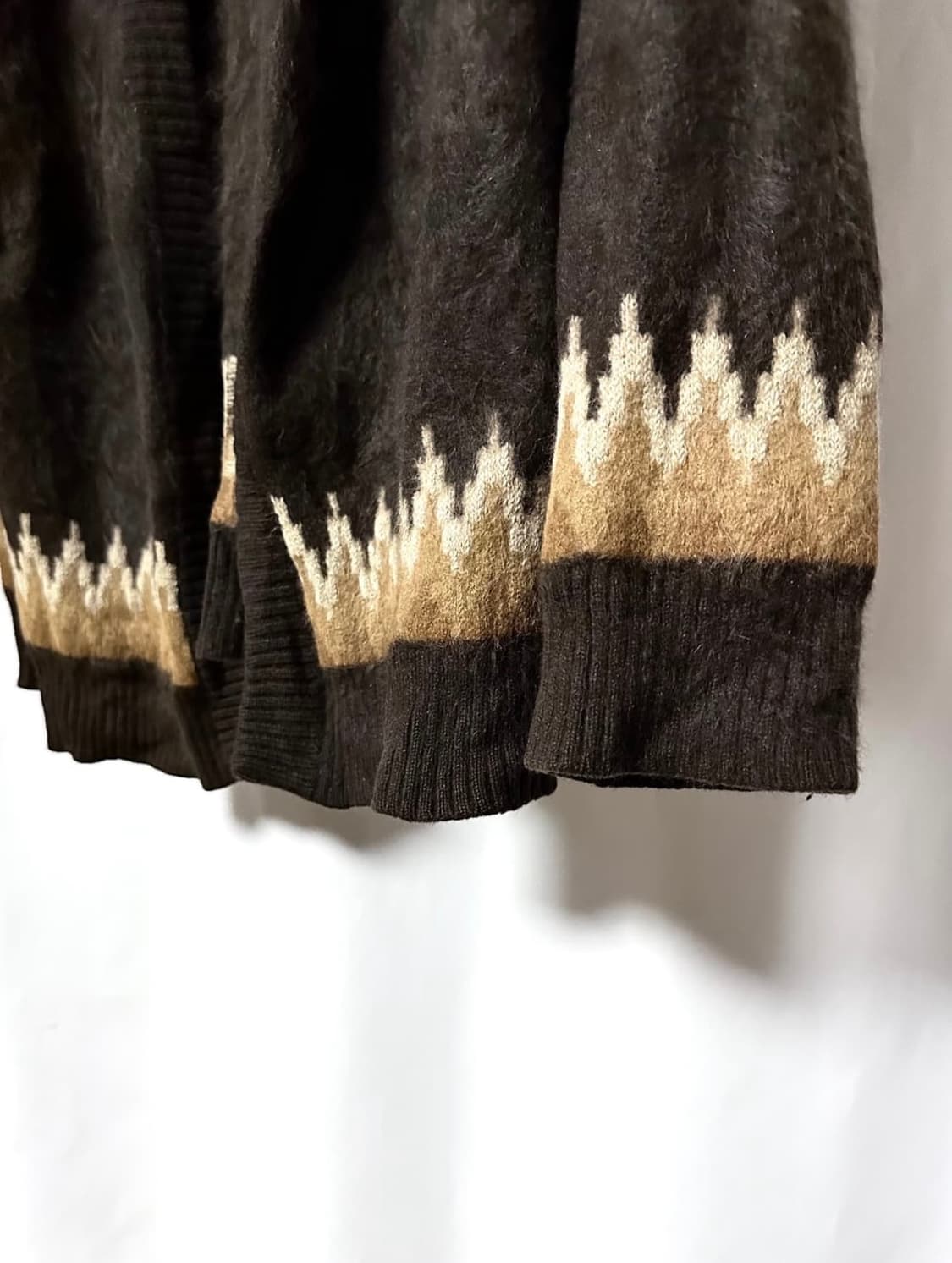 넘버나인 06s 앙고라 울혼방 가디건 상품이미지3