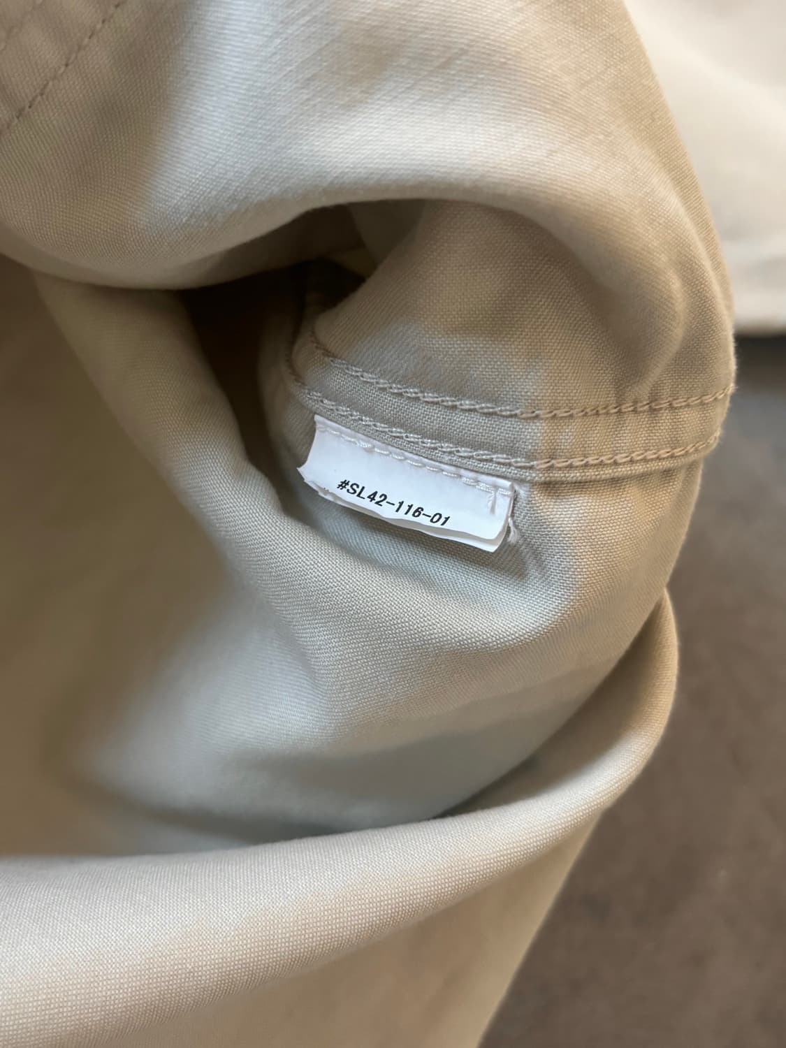 DANTON 단톤 커버올 베이지 워크 자켓 상품이미지6