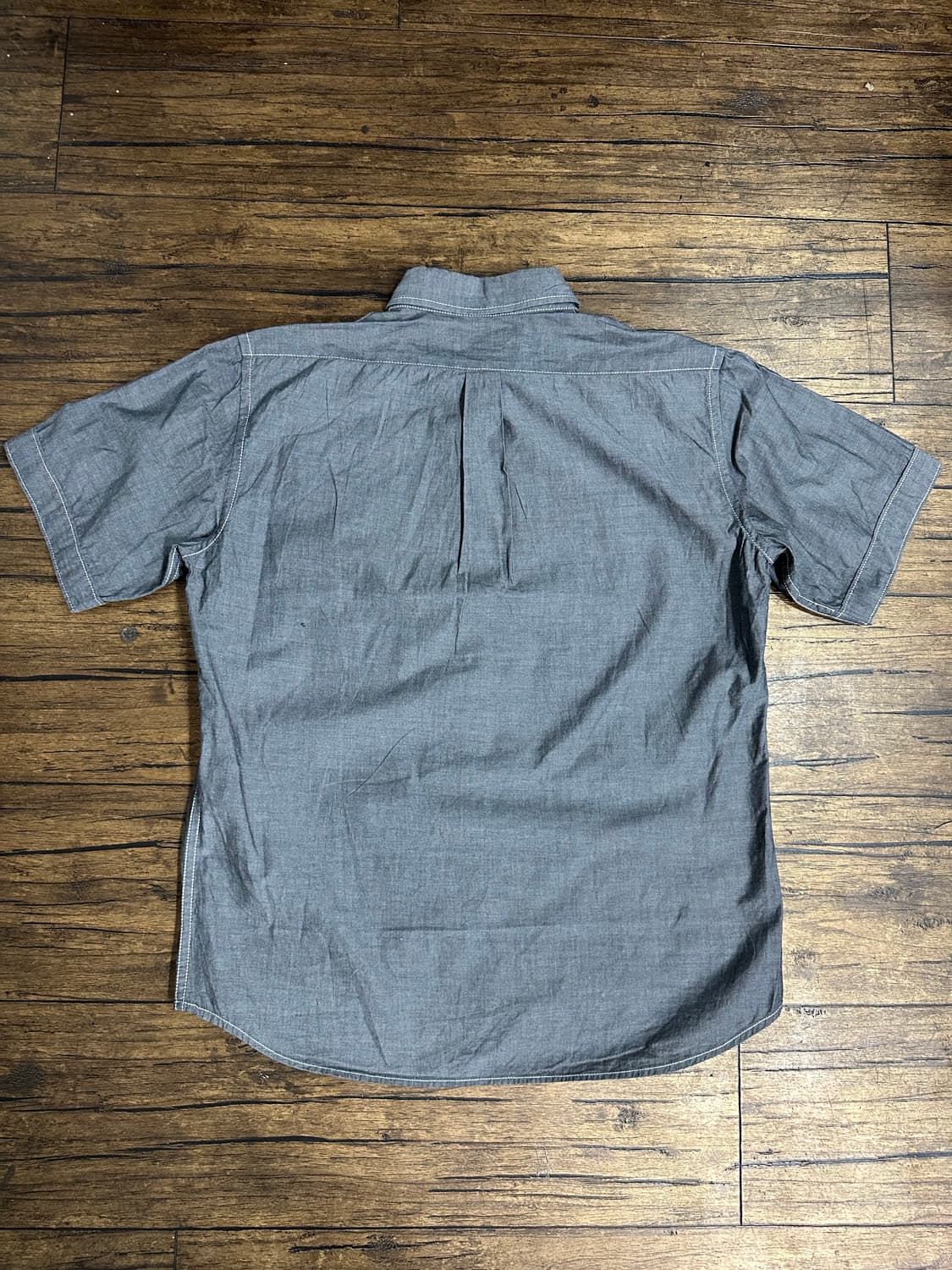 MALE & Co. 일본 배색 반팔 셔츠 L사이즈 상품이미지4
