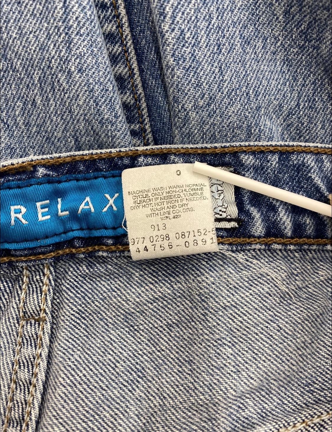 90‘s 리바이스 실버탭 릴렉스 데님 상품이미지10